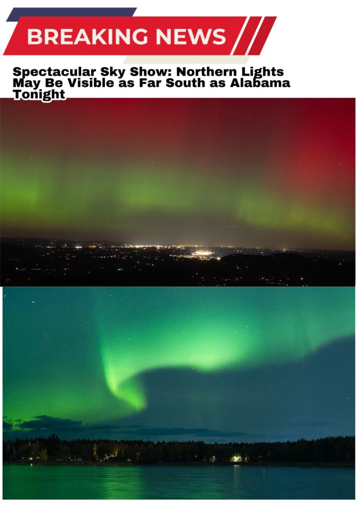 Northern Lights Tonight: Aurora Borealis May Be Visible Across the U.S.