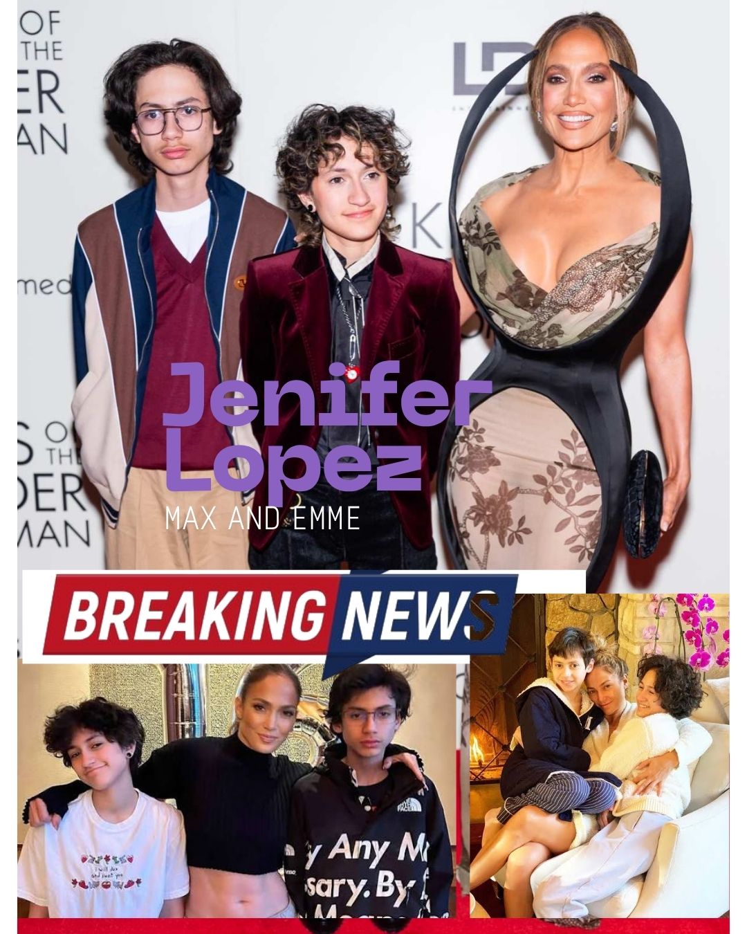 Powerful Family Moment: Jennifer Lopez Stuns at ‘Kiss of the Spider Woman’ Premiere with Her Twins Max and Emme