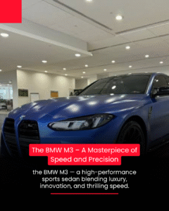 Unleashing Power: The BMW M3 – A Masterpiece of Speed and Precision