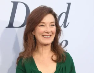 Valerie Mahaffey at a public appearance with family