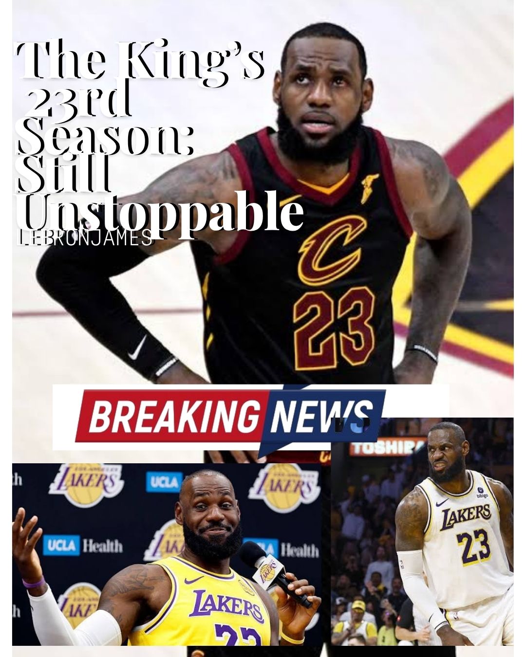 Unstoppable Legacy: LeBron James Powers Into His 23rd NBA Season With Unmatched Passion and Purpose