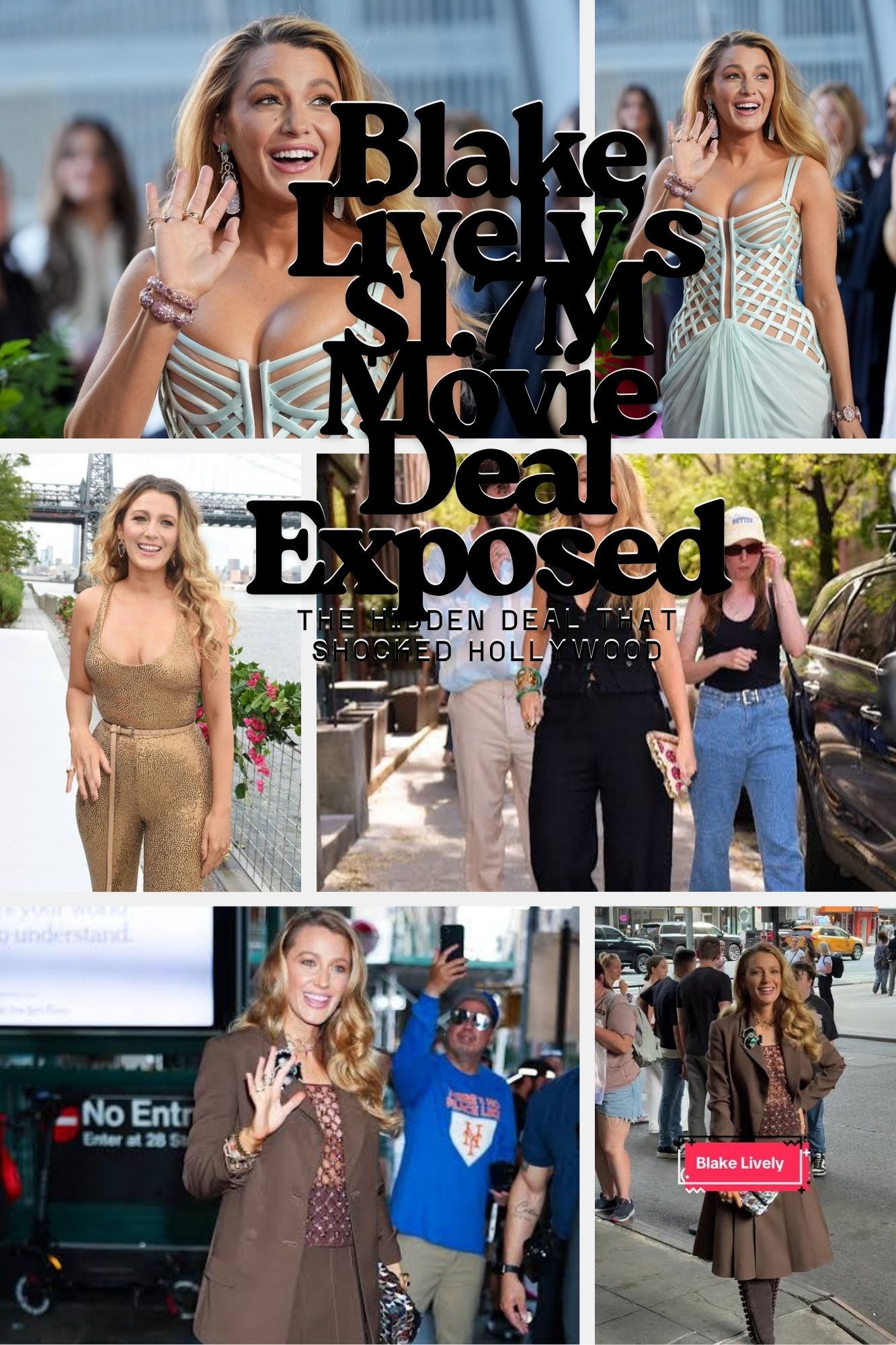 Blake Lively’s Secret $1.7 Million Deal Exposed: Inside Her Explosive ‘It Ends With Us’ Contract Battle