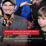 Ashton Kutcher Breaks Silence on Demi Moore’s Oscar-Nominated Role in The Substance